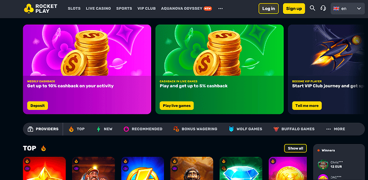 RocketPlay casino